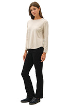 Be Cool Women's Bamboo/Modal Long Sleeve Round Neck T-shirt 