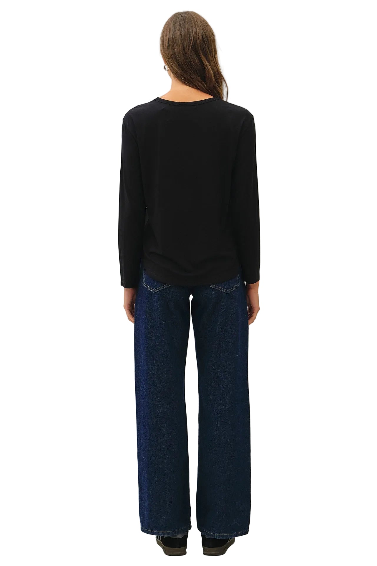 Be Cool Women's Bamboo/Modal Long Sleeve Round Neck T-shirt 