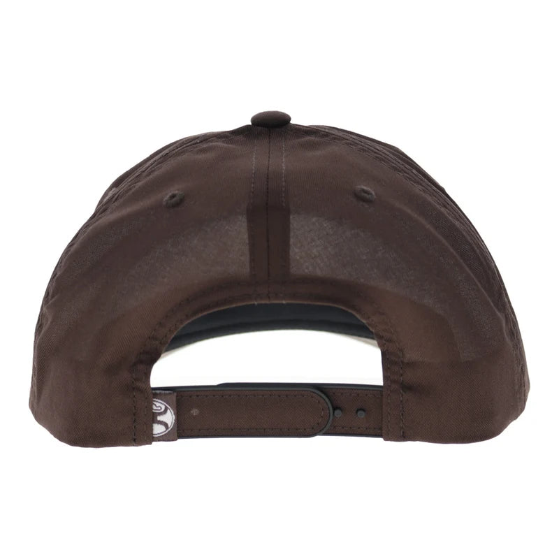 Hooey Men's Brown Cheyenne 5-Panel Trucker Snapback 2647T-BR
