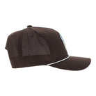 Hooey Men's Brown Cheyenne 5-Panel Trucker Snapback 2647T-BR