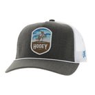 Hooey Men's Brown/White Cheyenne 5-Panel Trucker Snapback 2647T-BRWH