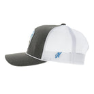 Hooey Men's Brown/White Cheyenne 5-Panel Trucker Snapback 2647T-BRWH