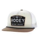 Hooey Men's Cream/White Trip 5-Panel Trucker Snapback 2658T-CRWH