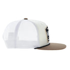 Hooey Men's Cream/White Trip 5-Panel Trucker Snapback 2658T-CRWH