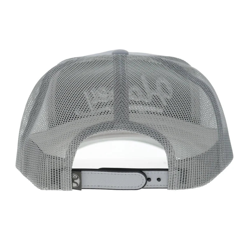 Hooey Men's Gray/Charcoal OG 5 Panel Trucker Snapback 2660T-GYCH