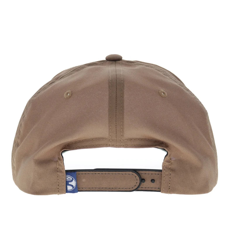 Hooey Boy's Tan/Navy Wild Ride 5-Panel Full Surround Snapback 2669T-TNNV-Y