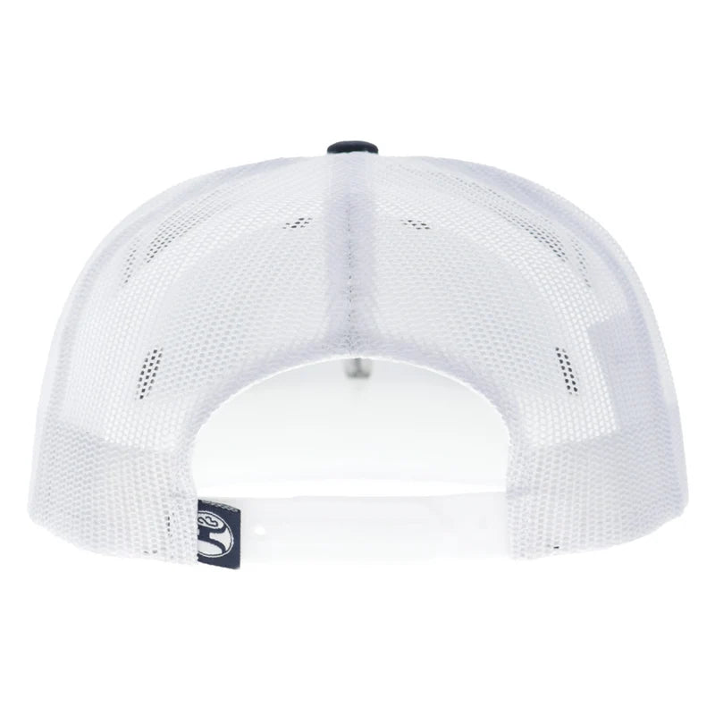 Hooey Men's Navy/White Mesa 6-Panel Trucker Snapback 2687T-NVWH