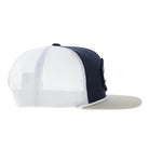 Hooey Men's Navy/White Mesa 6-Panel Trucker Snapback 2687T-NVWH