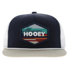 Hooey Men's Navy/White Mesa 6-Panel Trucker Snapback 2687T-NVWH
