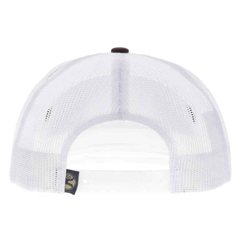 Hooey Men's Tan/White Mesa 6-Panel Trucker Snapback 2687T-TNWH