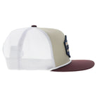 Hooey Men's Tan/White Mesa 6-Panel Trucker Snapback 2687T-TNWH