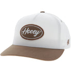 Hooey Men's White/Tan Ranger 5-Panel Full Surround Hat 2690T-WHTN