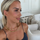 Women's Gold Water Resistant Josie Necklace 