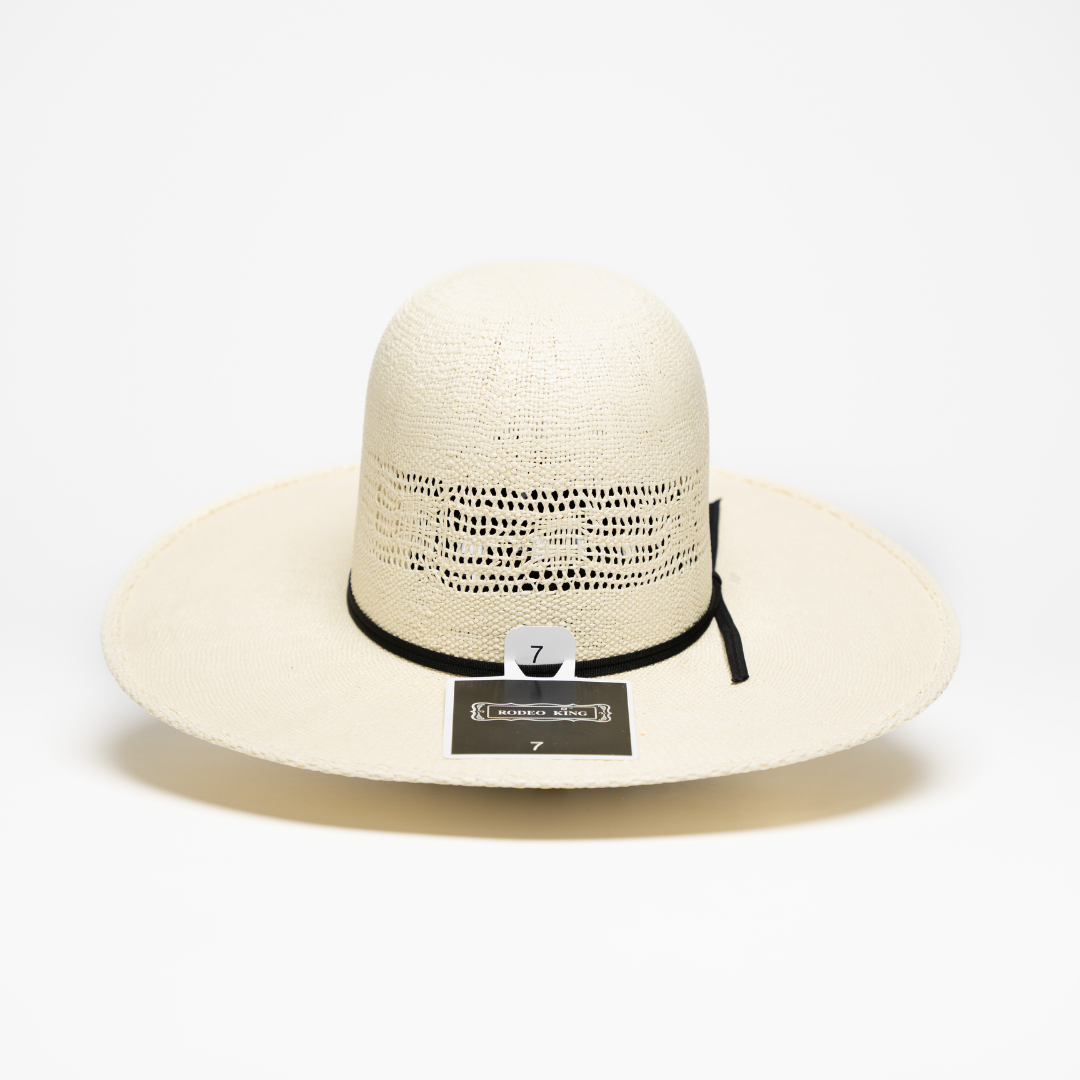 Rodeo King Natural Bangora 4.5" Straw Hat - Crazy House Western Wear