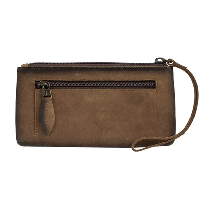 Women's STS Ranchwear Baroness Basic Bliss Haley Brown Genuine Leather Wallet STS61798