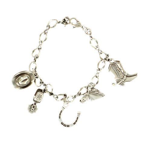 Women's Western Charm Bracelet 29982 - Crazy House Western Wear