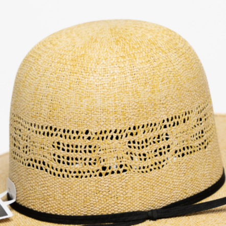 Rodeo King Burlap Bangora 5" Straw Hat - Crazy House Western Wear