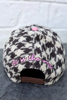 Poppy and Pine Women's Follow Jesus Houndstooth Cap 