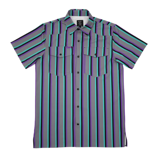 Boy's SanJac Retro Short Sleeve Snap Up Shirt Y-COAHUILA-S/S-RETRO - Crazy House Western Wear