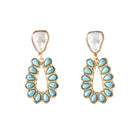 Women's Blazin Roxx Turquoise Teardrop Earrings 3054333