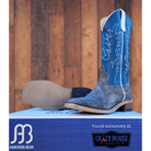 Anderson Bean Grey Safari Giraffe with 13" Blue Top - Crazy House Western Wear