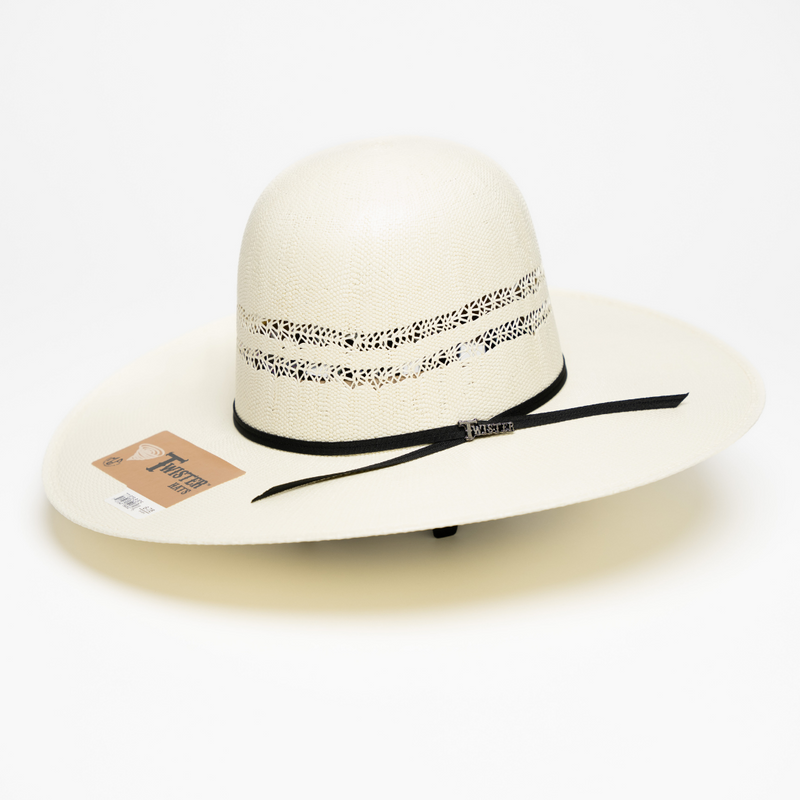 Twister Bangora 4.5" Straw Hat T71828 - Crazy House Western Wear