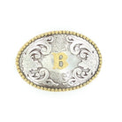 Men's Nocona Gold & Silver "B" Initial Belt Buckle 37072-B