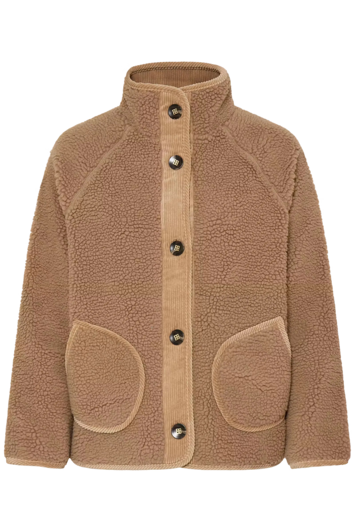 B. young Women's Tiger's Eye Brown Bycotty Jacket 