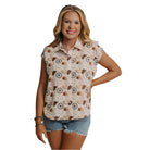 Women's Merigold Kiss Cowgirl Button Top - Crazy House Western Wear