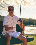 SanJac Men's Texas Sun Short Sleeve Performance Pearl Snap COA-SS-TXSUN