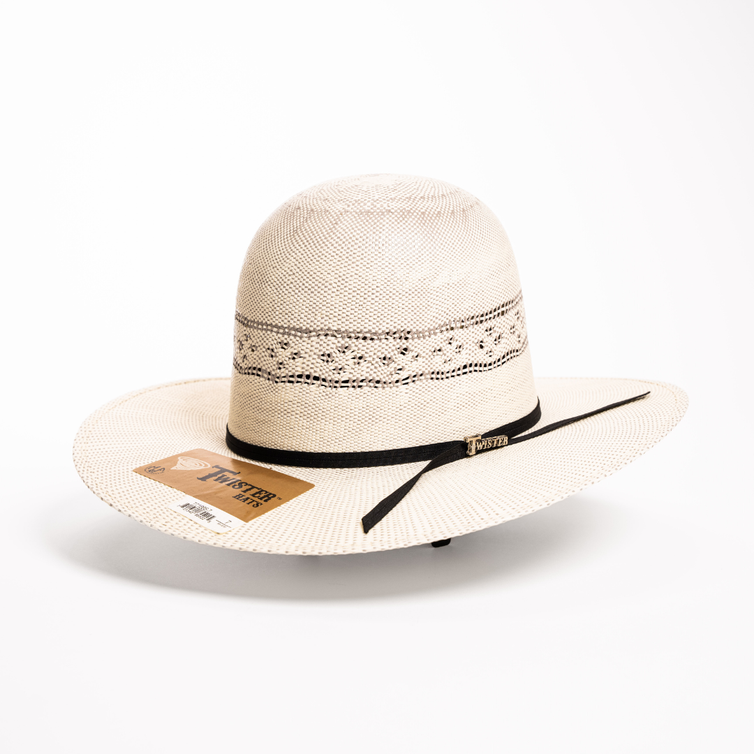 Twister Bangora 3.5" Straw Hat T71665 - Crazy House Western Wear