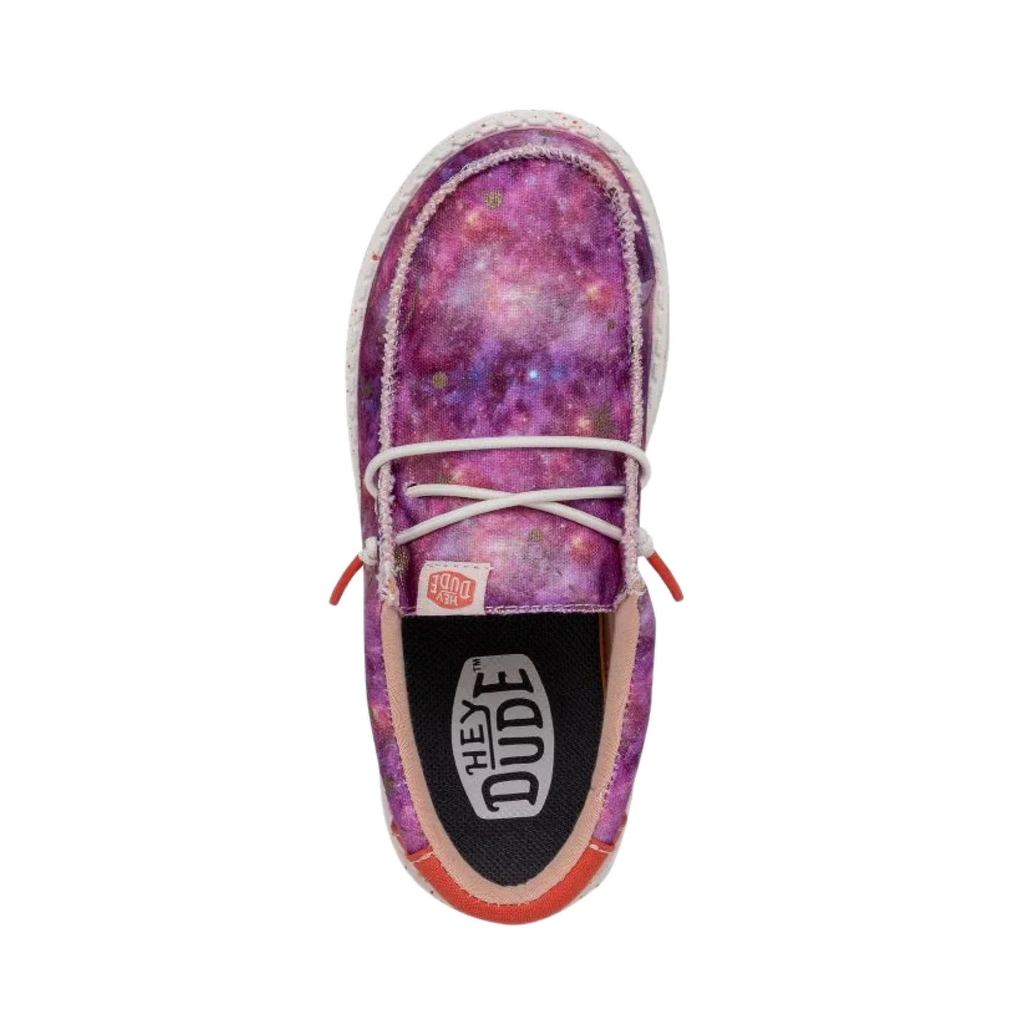 Girl's Hey Dude Wally Galaxy Pink Casual Shoes 40429-9DD