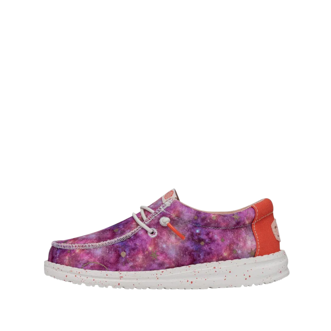Girl's Hey Dude Wally Galaxy Pink Casual Shoes 40429-9DD