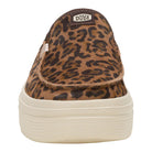 Women's Hey Dude Austin Lift Classic Brown Leopard Slip On Shoes 41272-2GA
