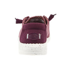 Women's Hey Dude Burgundy Wendy Stretch Sox Casuals 41878-605