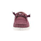 Women's Hey Dude Burgundy Wendy Stretch Sox Casuals 41878-605