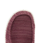Women's Hey Dude Burgundy Wendy Stretch Sox Casuals 41878-605