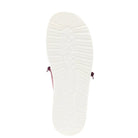 Women's Hey Dude Burgundy Wendy Stretch Sox Casuals 41878-605