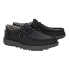 Men's Hey Dude Black Charcoal Wally Classic 