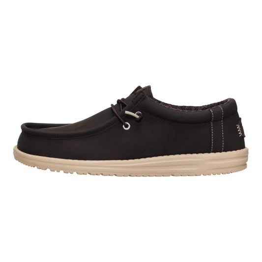 Men's Hey Dudes Wally Classic Mole Brown 41894-2IV