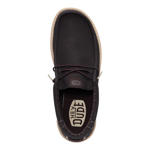 Men's Hey Dudes Wally Classic Mole Brown 41894-2IV