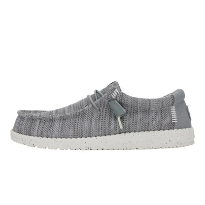 Men's Hey Dude Wally Stretch Sox Grey 41898-030