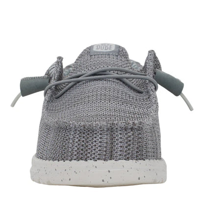 Men's Hey Dude Wally Stretch Sox Grey 41898-030