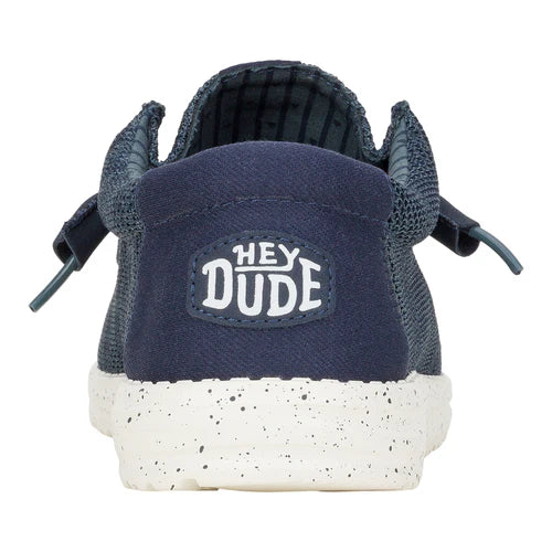 Men's Hey Dude Wally Stretch Sox Navy 41898-410