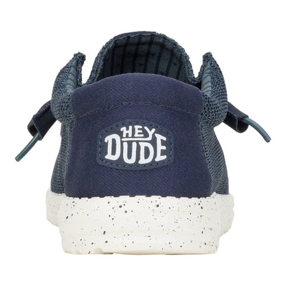 Men's Hey Dude Wally Stretch Sox Navy 41898-410