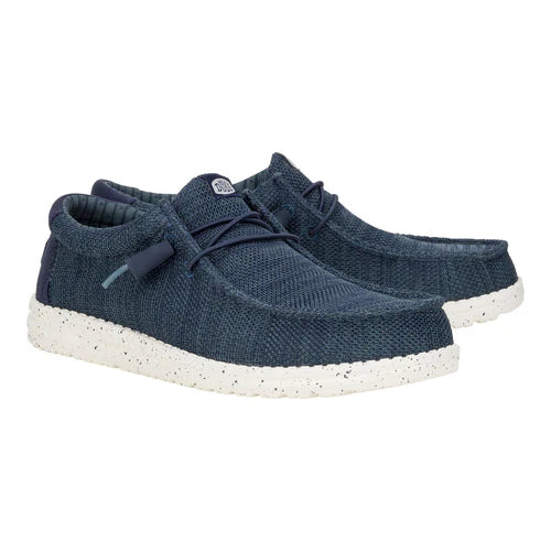 Men's Hey Dude Wally Stretch Sox Navy 41898-410