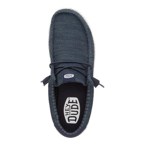 Men's Hey Dude Wally Stretch Sox Navy 41898-410