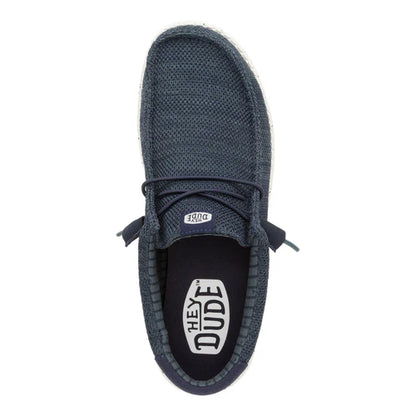Men's Hey Dude Wally Stretch Sox Navy 41898-410