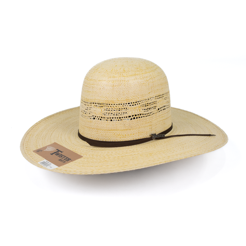 Twister Natural Bangora 4.5" Straw Hat T73375