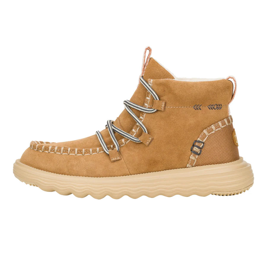 Women's Hey Dude Tan Reyes Suede 